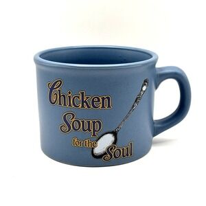 CHICKEN SOUP for the Soul Blue Large Mug Vintage 2003